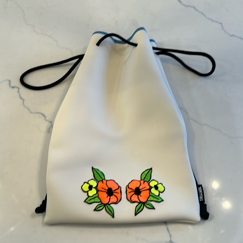 Triangl swimwear drawstring bag